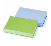 Cemssitu Thickened Color Brick Notebook, A5 720 Pages Hardcover Journal with PU Leather Cover, Colorful Thick Paper Diary with Ribbon Bookmark for Notes School Office Gift (2pcs-E)