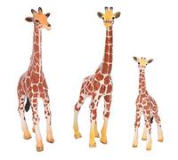 CEMTUKLBP Figuras de Animales de la Familia de Jirafas, Modelos de Vida Silvestre, decoración, Juguete Educativo para niños