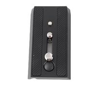 CEMTUKLBP Quick Release Plate for 501HDV 503HDV 701HDV MH055M0 - Q5, Aluminum Alloy Camera Mounting Plate with 1/4in and 3/8in Screws, Secure Positioning Tip, Lightweight Portable