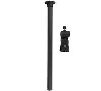 CEMTUKLBP Tripod Crossbar Overhead SLR Ballhead Photography Axle Bracket Extension Rod, Aluminum Alloy Axis Extension Crossbar for Studio Macro Low Angle