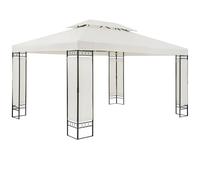 Cenador de Jardín ELDA Crema 3x4m Protección UV50+