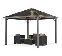 Cenador de jardín Milos 3x3m con mosquitera Garden Point