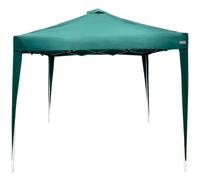 Cenador Plegable Altura Ajustable 300x300x240-250 Cm, Verde
