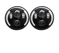 CENAP Faros Delanteros Moto Proyector De Faro LED De 2x5,75 Pulgadas Para Triumph Para Rocket Iii 3 Para Speed Para Triple Para Street Para Triple 5 3/4" Faros De Motocicleta(2Piece A)