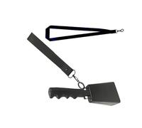 Cencerro con mango para hacer ruido, campanas escolares, llamadas a mano, vacas de mano, para fútbol, cencerros con asa para eventos deportivos, juegos de fútbol