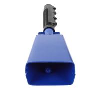 Cencerro de metal Cencerro de mano con asa for eventos deportivos fútbol, generador ruido, cencerros metal for animar, campanas grandes for hacer Para principiantes en instrumentos o espectadores