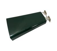 Cencerro de percusión manual, ligero, ideal for animar en partidos de fútbol, cumpleaños, conciertos, fiestas y eventos deportivos.(Green)