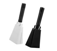 Cencerros Generador de sonido 4 piezas, campana toro, vaca ruidosa con mango, suministros for animar, instrumento musical metal