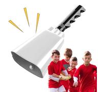 cencerros para eventos deportivos, campana de animación para eventos | Campanas escolares resistentes, cencerros de percusión manual para eventos