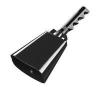 Cencerros para eventos deportivos, metal duradero, agarre cómodo, cencerros de percusión de mano para gestión de aulas, sonido fuerte para animar, para uso deportivo y eventos