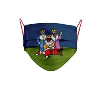 Cencibel Smart Casual Mascarilla Navidad Papa Noel y Reyes Magos de Callate La Boca