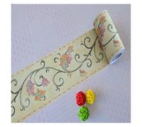 Cenefa Adhesiva Cocina,Cenefas Adhesivas 10M autoadhesivo zócalos a prueba de agua Baño de cintura de cintura de la cintura de la cintura rústica pegatinas de pared Vintage fondo de pantalla(2)