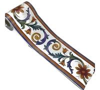 Cenefa Adhesiva Para Pared 10M autoadhesivo PVC cintura pared ajuste cocina baño línea rodapié telón de fondo papel pintado pegatina sala de estar decoración del hogar(1 Roll-04)