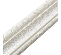 Cenefa Adhesiva Para Pared Autoadhesivo 3D de 2,3 m for pared, rodapié, borde impermeable, papel tapiz de zócalo, pegatina for sala de estar, decoración del hogar Cenefas Adhesivas Para Paredes ( Colo