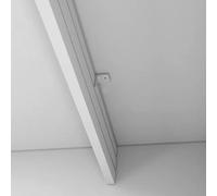 Cenefa De Caja De Cortina De Aluminio,Caja De Riel para Cortina,Caja De Cortina Opaca,No Se Agrietará Ni Se Romperá,Adecuado para Hall De Estar,Dormitorio,BañO,RV,Hotel