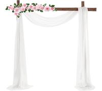 Cenefa de gasa para cortina, diseño de boda, bufanda, manta a mano alzada.