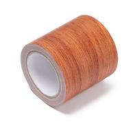 Cenefas Adhesivas para Paredes, Papel tapiz de zócalo de madera, pegatinas de esquina de borde de pared, autoadhesivo, impermeable, línea de cintura for sala de estar, rodapié de vinilo(Light Brown Oa