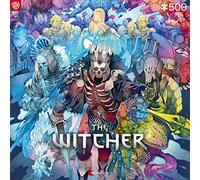 Cenega-Carta del Mundo, Puzzles, Color The Witcher: Monster Faction (5908305242925)