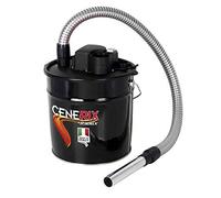 Cenerix - Contenedor aspiradora eléctrica de 800 W, aspiradora para estufas de pellets y chimeneas
