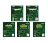 Cengage JEE (Advanced) Calculus,Coordinate Geometry, Algebra,Vectors and 3D Geometry,Trigonometry (Set of 5 Book) 3rd Edition 2024-25 By:-G. Tewani