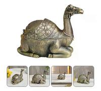 Cenicero a prueba de viento, bandejas chinas para campamento, ceniceros de latón para cipreses, lindos