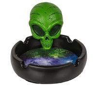 Cenicero alienígena cenicero Ashtray Smoking Horror Cenicero (Alien Skull Head XL)