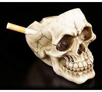 Cenicero - Calavera sin cráneo | Figura de calavera gótica decorativa