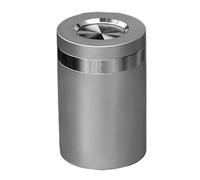 Cenicero Coche Acero Inoxidable para RAM charger 2024, Tapa Rosca Anti Polvo Diseño Modular Fácil Limpieza Alta Densidad 2.9 Mm Aislante Térmico Rotación Manual,B