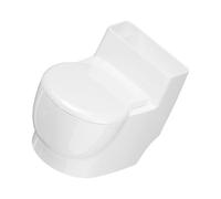 Cenicero colgante creativo moderno con forma de inodoro con diseño montado en la pared, decoración del hogar, cenicero con tapa