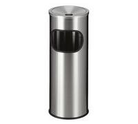 Cenicero combinado capacidad 9 l, H x Ø 610 x 240 mm
