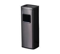 Cenicero comercial de acero inoxidable y colector de colillas de cigarrillos para restaurantes y uso doméstico