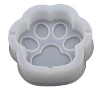 Cenicero con forma de pata de gato, molde de resina epoxi, molde de silicona para cenicero de pata de gato, 16 x 16 x 4 cm