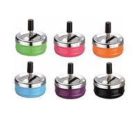 CENICERO CON TAPA GIRATORIA 9,5X9,5CM marca EXCELLENT HOUSEWARE