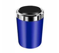 Cenicero de Cigarrillo para Audi S5 4door 2007-2016, Cenicero con Tapa Sin Humo Portátil Desmontable Bandeja de Ceniza Coche Accesorios,Blue