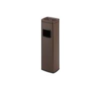 Cenicero de cigarrillos Área de fumadores de acero inoxidable Columnas de ceniza Escalera de vestíbulo Extintor de entrada Recogida vertical de colillas Botes de basura Cenicero de pie(Bruin)