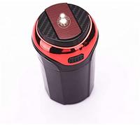 Cenicero de Coche para Alfa Romeo 159 147 156 166 Giulietta Giulia Mito Spider, Cenicero para Coche con Tapa, Cenicero Desmontable Portátil para Hogar Oficina Viajes, Accesorios de Auto Interior