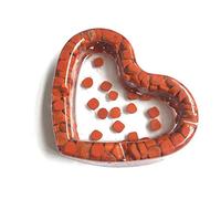 Cenicero de cristal natural personalizado negocio de cenicero de cristal de moda creativa para regalos-marrón