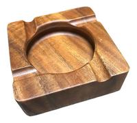 Cenicero De Madera Para Puros Con 4 Ranuras, Cenicero Para Puros Para Hombre, Cenicero Para Cigarrillos, Cenicero De Madera Para Exteriores, Cenicero De Madera Para Decoración Del Hogar Y Oficina.