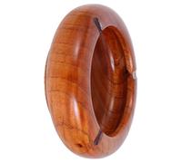 Cenicero de Madera Retro para Uso Doméstico Marrón 1