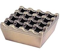 Cenicero De Metal para Cigarros Al Aire Libre - Ceniceros para Cigarrillos A Prueba De Viento Cenicero Grande De 16 Orificios Cenicero para Cigarrillos Al Aire Libre A Prueba De Viento Decoración