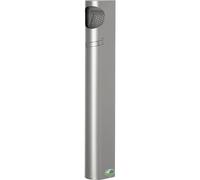 Cenicero de pared, acero VAR, 3,5 l, H x A x P 550 x 110 x 74 mm