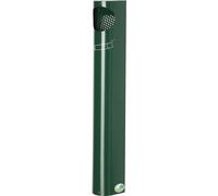 Cenicero de pared, acero VAR, 3,5 l, H x A x P 550 x 110 x 74 mm