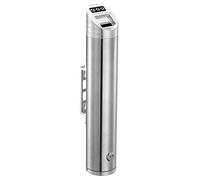 Cenicero de pared - Cenicero de cigarros de acero inoxidable, montado en la pared a prueba de herrumbre - Cenicero sin humo al aire libre, lata de colillas para exteriores, puesto avanzado para fuma