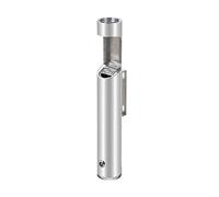 Cenicero de pared - Cenicero de cigarros de acero inoxidable, montado en la pared a prueba de herrumbre - Cenicero sin humo al aire libre, lata de colillas para exteriores, puesto avanzado para fuma