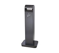 Cenicero de pared, Cenicero de pie for exteriores, bandeja de ceniza comercial de metal for centro comercial, hotel, parque, bote de basura for colillas de cigarrillos en el aeropuerto