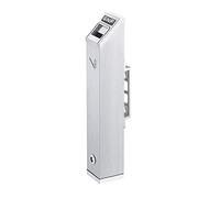Cenicero de pared con cerradura, receptáculo para fumar al aire libre a prueba de óxido con llave para uso doméstico y público, eliminación duradera de cigarrillos