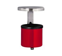 Cenicero de pared de seguridad con tejadillo, redondo 2,25 l, altura 285 mm
