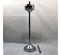 Cenicero de pie ajustable para exteriores, soporte de suelo desmontable, bandeja de ceniza con tapa, patio exterior, ceniceros para cigarros frescos para interiores, ceniceros para exteriores para p