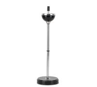 Cenicero de Pie con Prensa - Altura Ajustable, Cenicero con Tapa, 15 x 70 cm, para Patio Interior y Exterior, Bar y Decoración Del Hogar(Black)