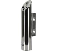 Cenicero de pie de acero inoxidable, contenedor de residuos montado en la pared para soluciones creativas de fumar